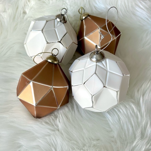 Large Geometric Glass Ornaments - Picture 8 of 11